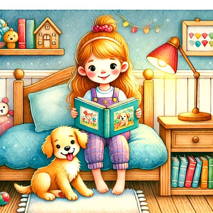 Bestseller - draw watercolor children book illustrations