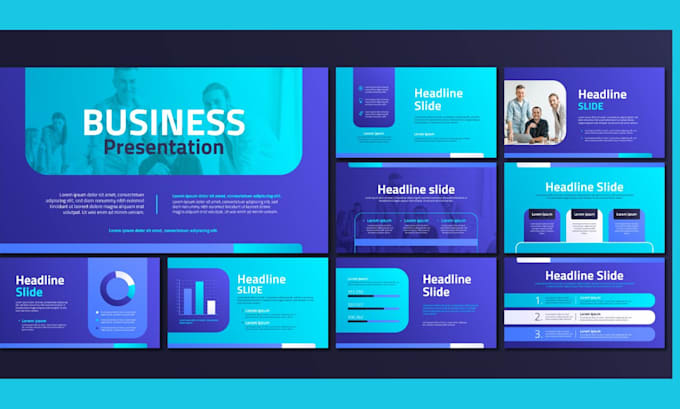 Gig Preview - Design powerpoint templates, business presentation, ppt, pitch decks