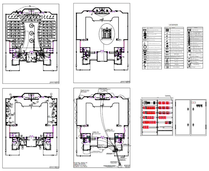 Bestseller - create an electrical layout and professionally draft it in autocad