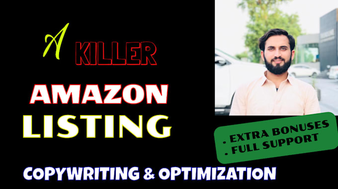 Gig Preview - Write top amazon listing SEO product descriptions