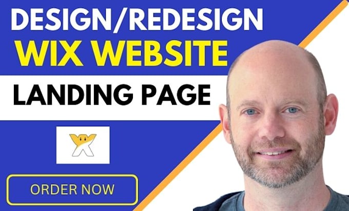 Gig Preview - Design, redesign, develop wix website, build wix online store or landing page