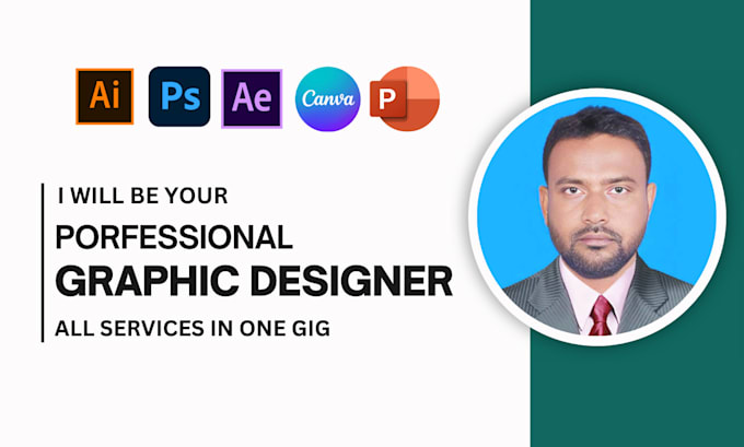 Gig Preview - Serve as your expert graphic designer for both web and print projects