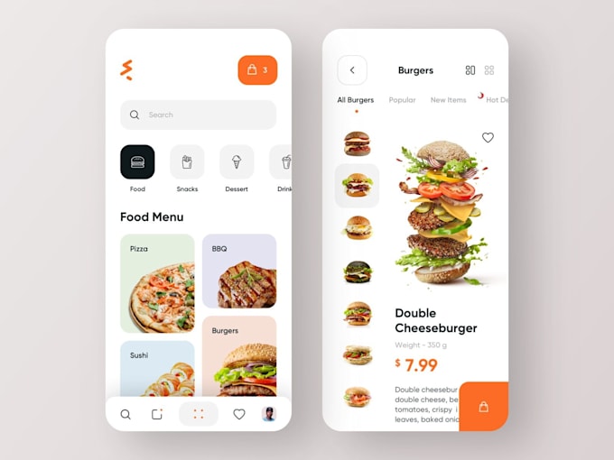 Gig Preview - Develop custom food delivery website, restaurant IOS and android app