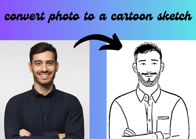 Gig Preview - Convert your photo into a stunning sketch outline