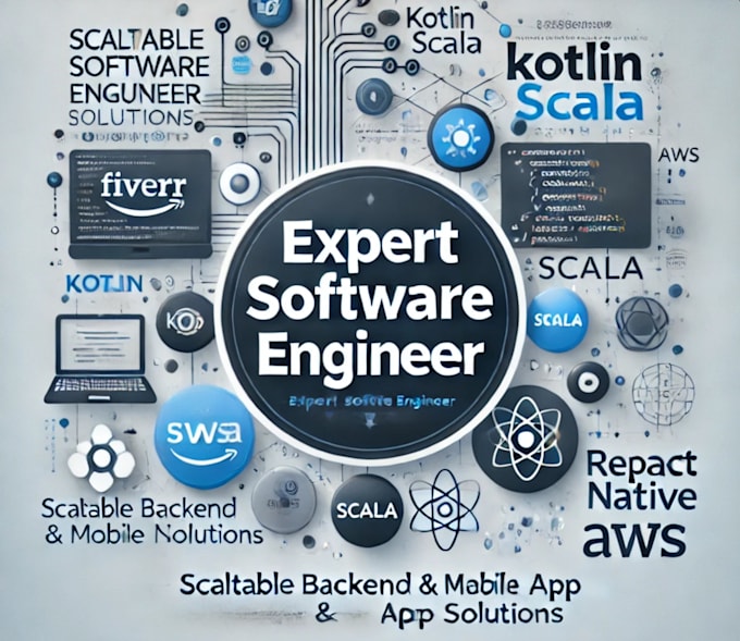 Gig Preview - Build scalable systems and mobile apps using java, kotin, scala and react