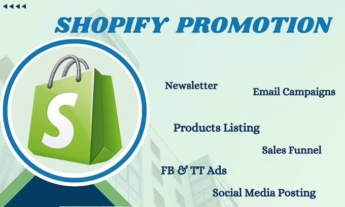 Gig Preview - Boost shopify website traffic to scale up shopify dropshipping store sales