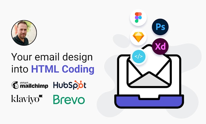 Gig Preview - Convert your design layout into email template HTML coding