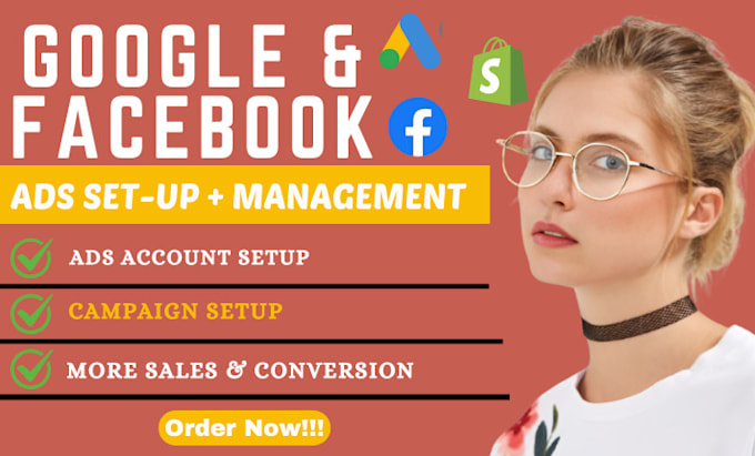 Gig Preview - Be your google ads campaign manager, facebook ads manager for shopify