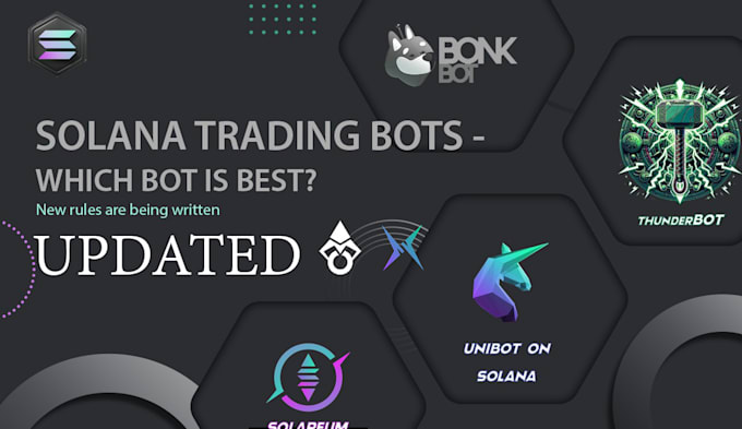 Gig Preview - Develop solana smart contract bot, solana trading bot, telegram trading bot