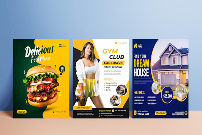 Gig Preview - Do professional flyer design to elevate your brand