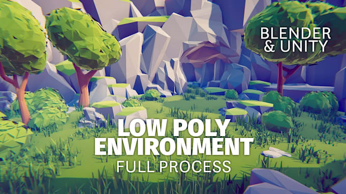 Bestseller - do 3d game environment modeling in blender and unity