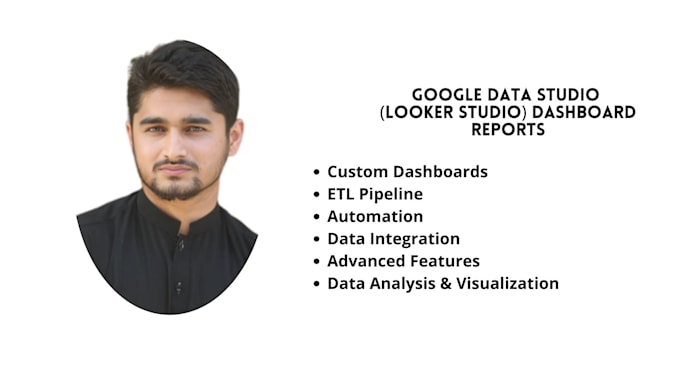 Gig Preview - Develop interactive google data studio or looker dashboard reports