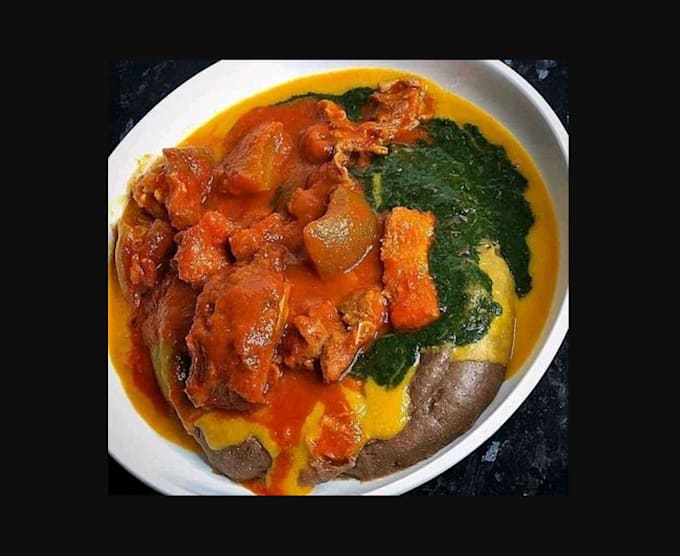 Gig Preview - Do ewedu, gbegiri, with assorted meat and amala