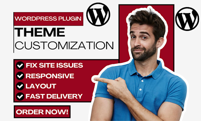 Gig Preview - Do wordpress plugin, theme customization and fix site issues