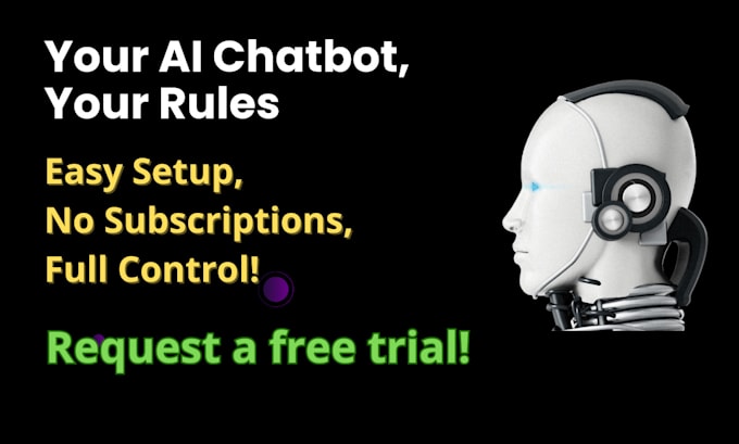 Gig Preview - Create an ai chatbot no subscription required