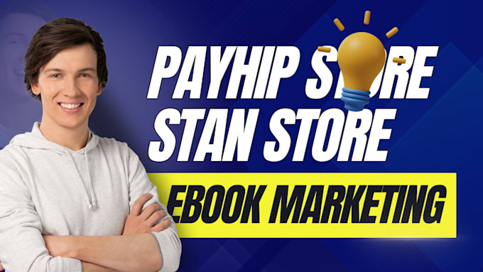 Bestseller - do payhip store design, stan store, stan store marketing, ebook sales funnel