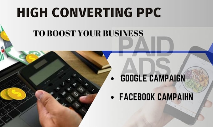 Gig Preview - Set up and optimize PPC campaigns for google, fcaebook and tiktok