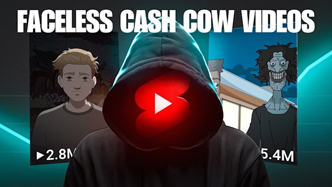 Bestseller - create faceless youtube video and faceless cash cow videos