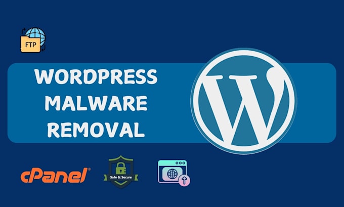 Gig Preview - Wordpress malware removal, virus removal with wordpress security