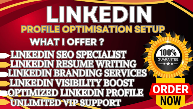 Gig Preview - Do linkedin profile optimization, business page as HR professional