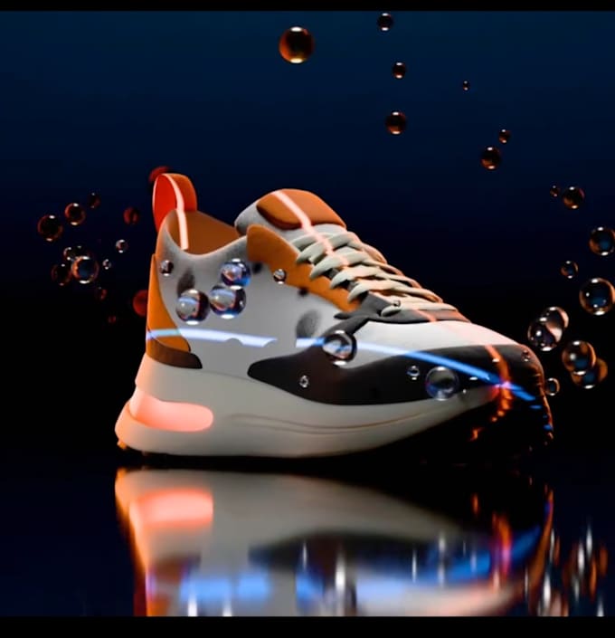 Bestseller - 3d shoe animation 3d shoe model cgi 3d sneaker shoe design 3d footwear animation