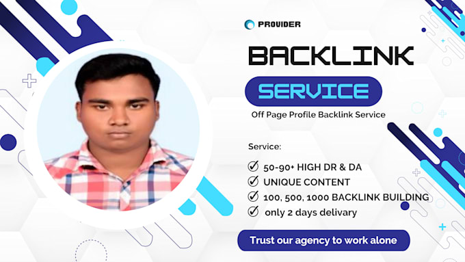 Gig Preview - Create seo off page profile backlink