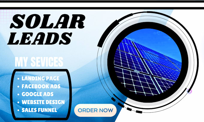 Bestseller - generate highly converting solar leads solar leads website