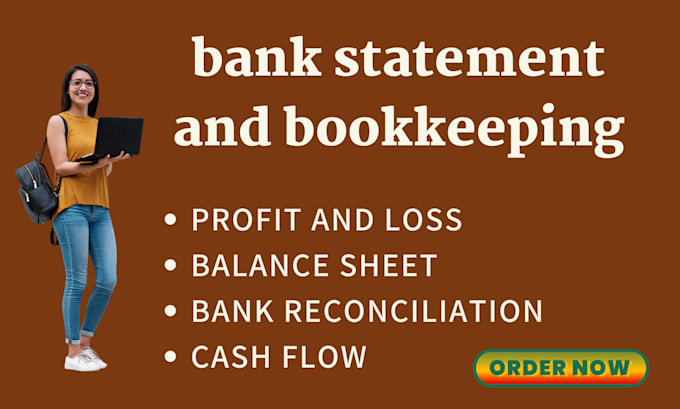 Gig Preview - Prepare bank reconciliation and financial statements