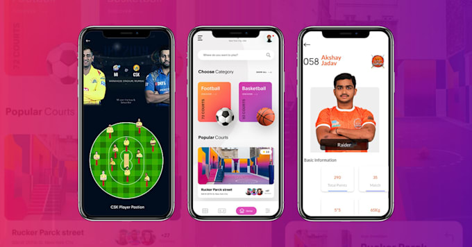 Gig Preview - Develop sport bet app, fantasy sport app, sport bet, sport app