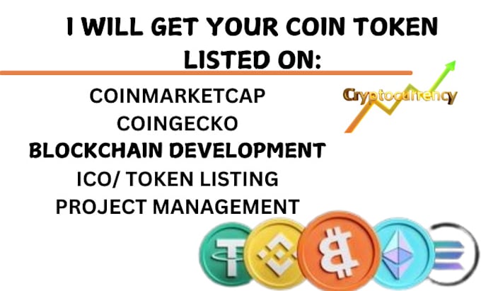 Bestseller - list your token and coin on coinmarketcap or coingecko