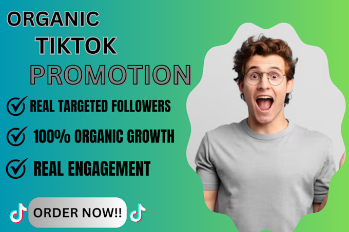 Gig Preview - Do tiktok promotion to increase followers and engagement manage and monetization