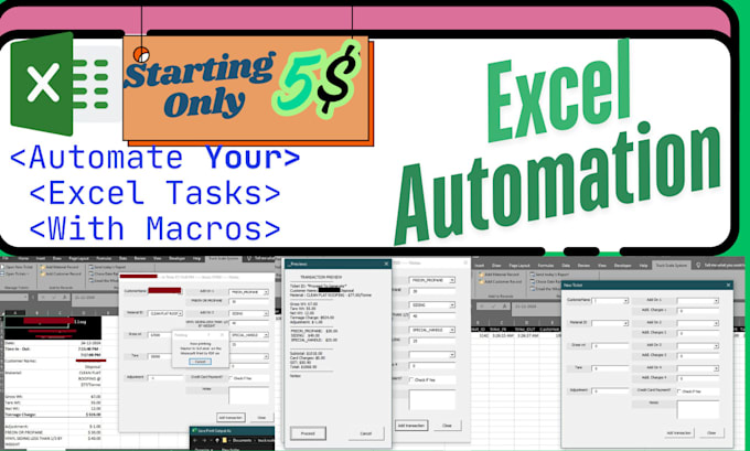 Bestseller - make advanced excel automation, vba macros for seamless workflows