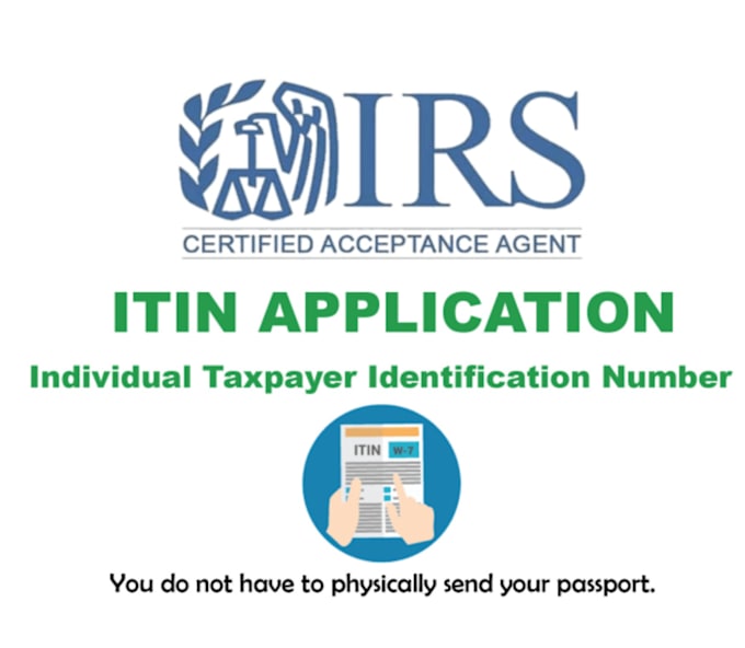 Gig Preview - Get your itin individual taxpayer number as irs caa