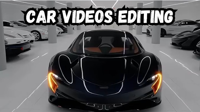 Gig Preview - Do 3d automotive cars video editing, car reels and trending tiktok cars videos