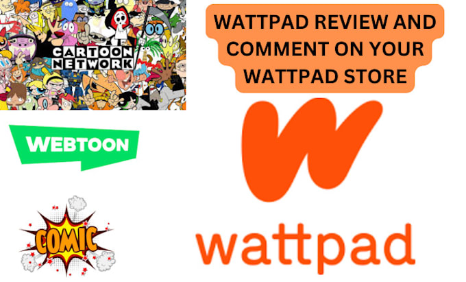 Gig Preview - Read and promote your wattpad story novel, comic, erotic and romance book