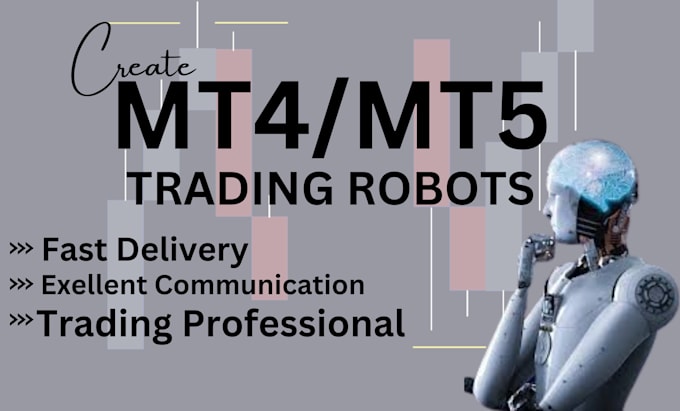 Gig Preview - Create mt4 mt5 trading robot expert advisor using mql4 mql5