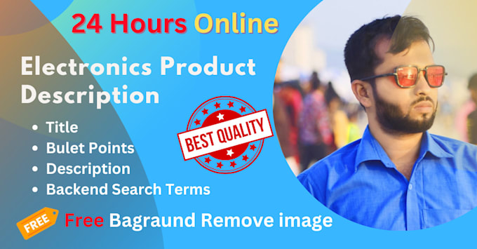 Bestseller - product data entry with free background removal