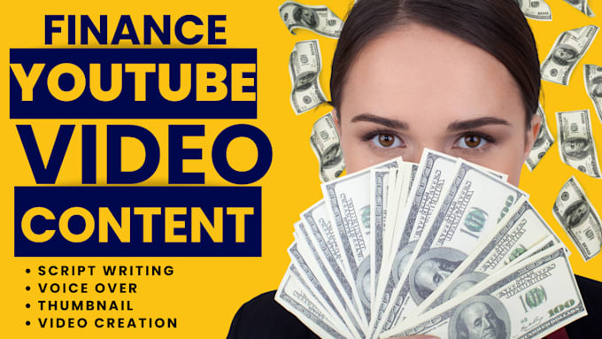 Gig Preview - Create finance youtube cash cow videos with viral SEO