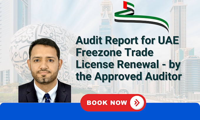 Gig Preview - Provide audit services for uae freezone trade license