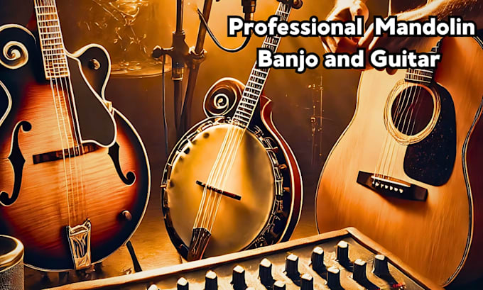 Gig Preview - Record a top quality mandolin, banjo and guitar for your song project