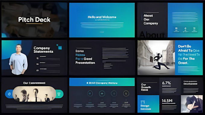 Bestseller - create a professional pitch deck presentation design