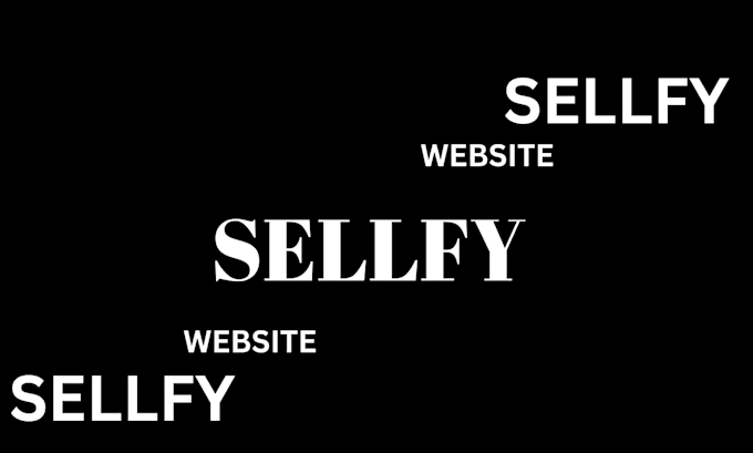 Gig Preview - Do sellfy website design sellfy redesign shopify store