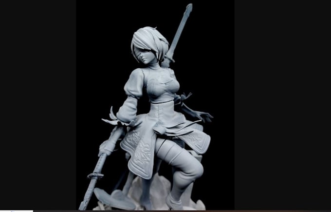 Bestseller - be your the figurine sculptor, miniature model, figurine statue for 3d printing