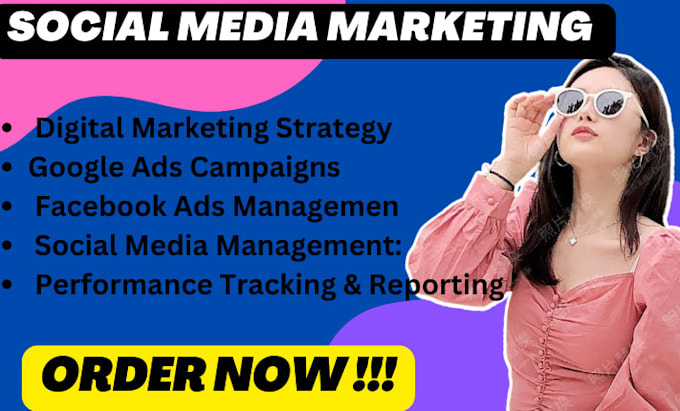 Gig Preview - Complete digital marketing, google ads, facebook ads social media management