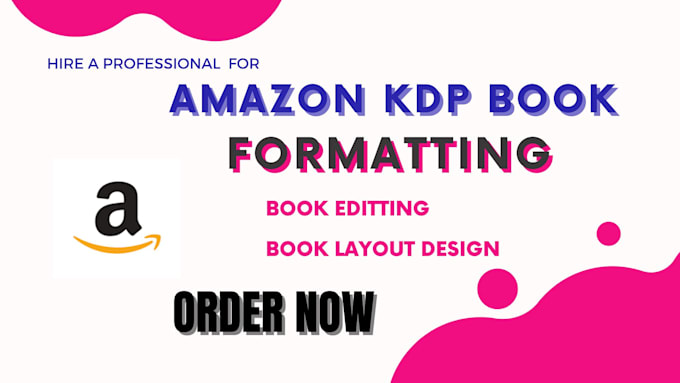 Bestseller - do book formatting for amazon KDP manuscript formatting book layout design