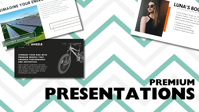 Gig Preview - Design stunning slides for your presentations