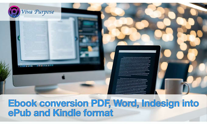 Gig Preview - Convert PDF or word files into epub and kindle formats