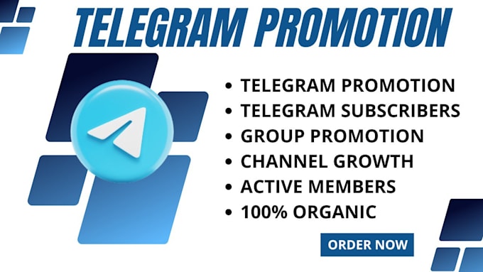 Gig Preview - Do telegram channel promotion, crypto, ico defi project, telegram subscriber