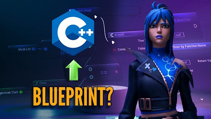 Gig Preview - Convert blueprints to cpp in unreal engine 5