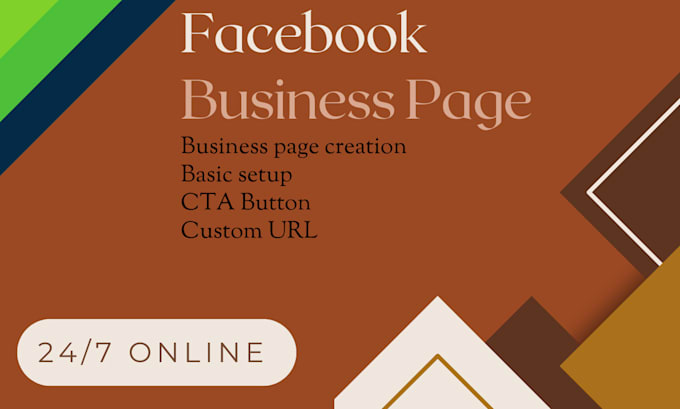 Gig Preview - Do your facebook business page create fix and setup